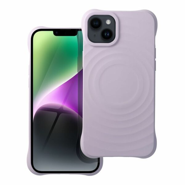 Silicone Zephyr Mag Cover compatible with MagSafe do IPHONE 14 PLUS lilac