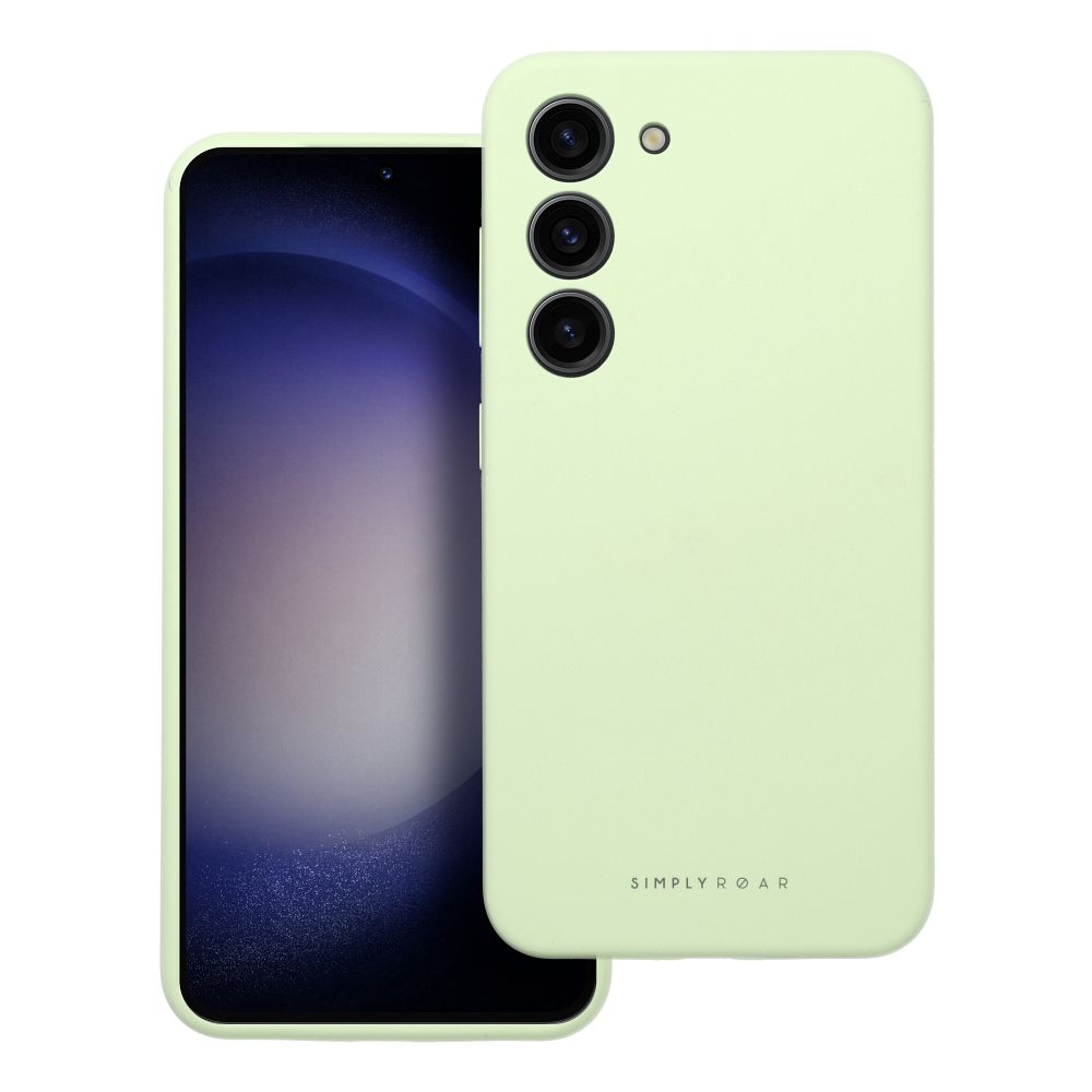 ROAR case CLOUD SKIN for SAMSUNG S25 Plus 5G Light green