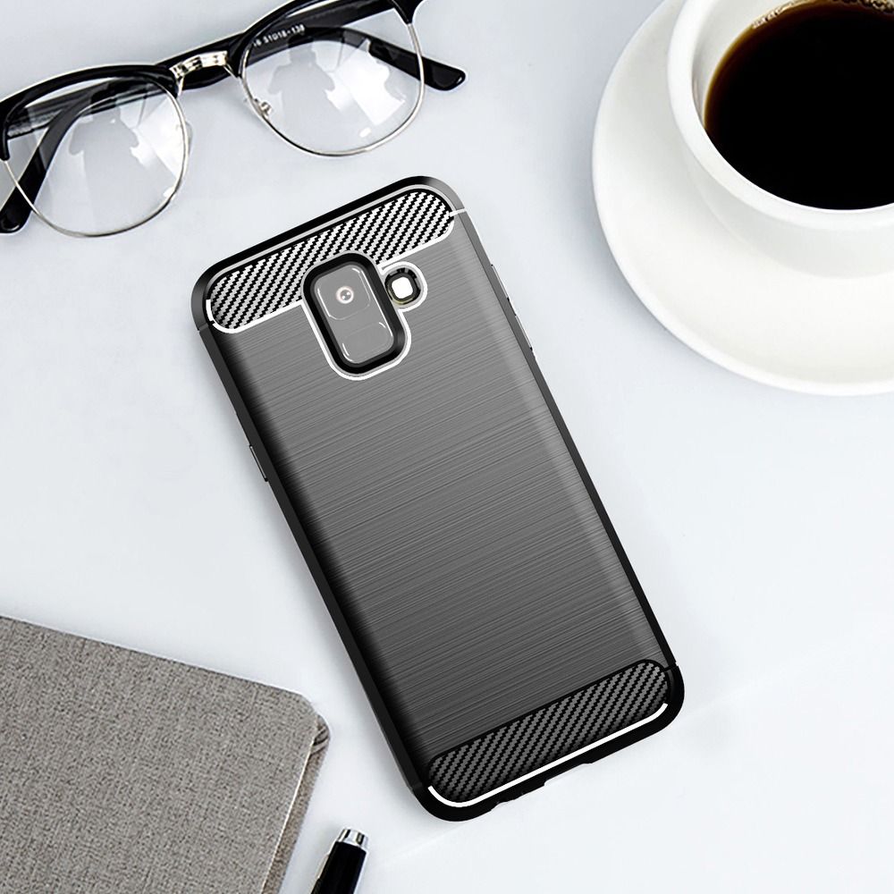 CARBON case for SAMSUNG A6 ( A6 2018 ) black