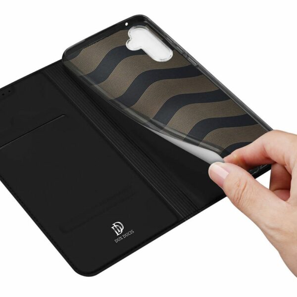 DUX DUCIS wallet case SKIN PRO for SAMSUNG A34 black