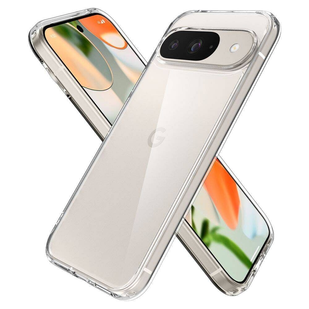 SPIGEN case ULTRA HYBRID for GOOGLE Pixel 9 / 9 Pro crystal clear