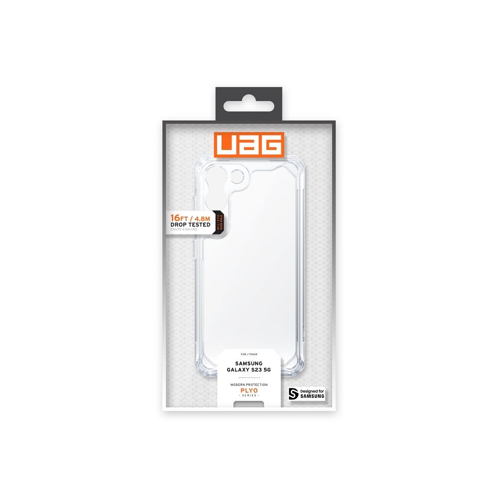 UAG Urban Armor Gear case PLYO for SAMSUNG S23 5G ice