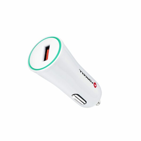 FORCELL F-ENERGY TFK-CC-095 car charger USB A QC3.0 2,4A white