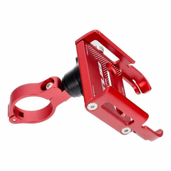 GUB bike holder for mobile phone P30 Aluminium red