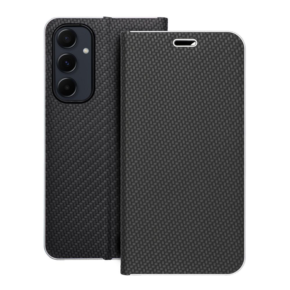 b41d8f45cac7d4c4a872df713c7a5332 LUNA Book Carbon for SAMSUNG A55 5G black