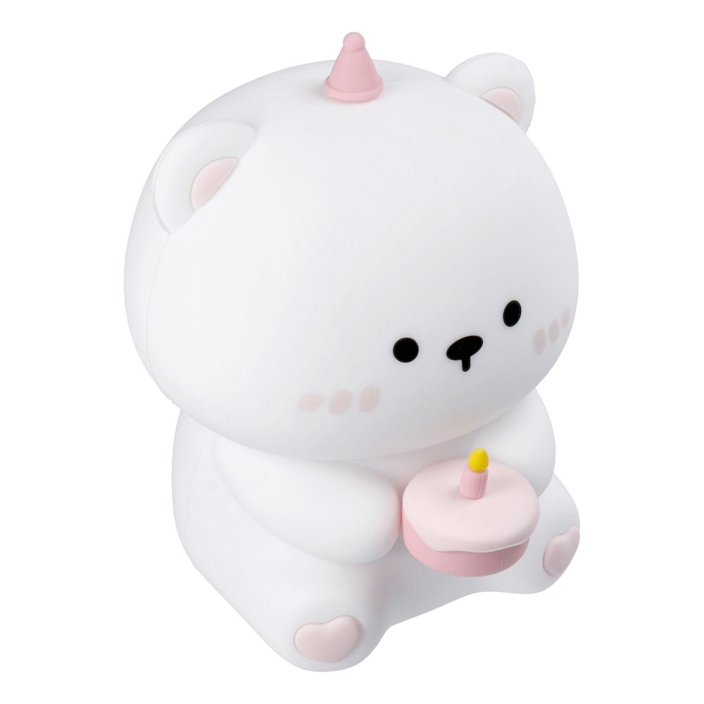 Table lamp bedside birthday teddy bear Art Deco touch style