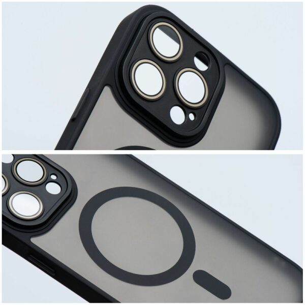 VARIETE MAG COVER Case compatible with MagSafe for IPHONE 14 PRO black