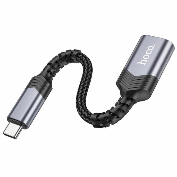 HOCO adapter OTG Type C (male) to USB A (female) 3.04A UA24 black