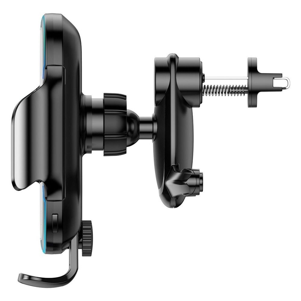 b4d40e9dcd72393cb4344c5320457bf4 BASEUS car holder with wireless charging automatic for air vent / windshield / console 15W WXHW03-01 silver