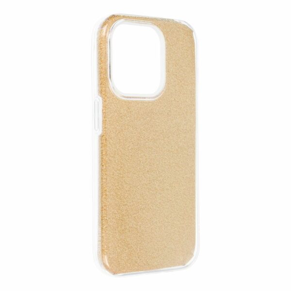 SHINING Case for IPHONE 15 Pro gold