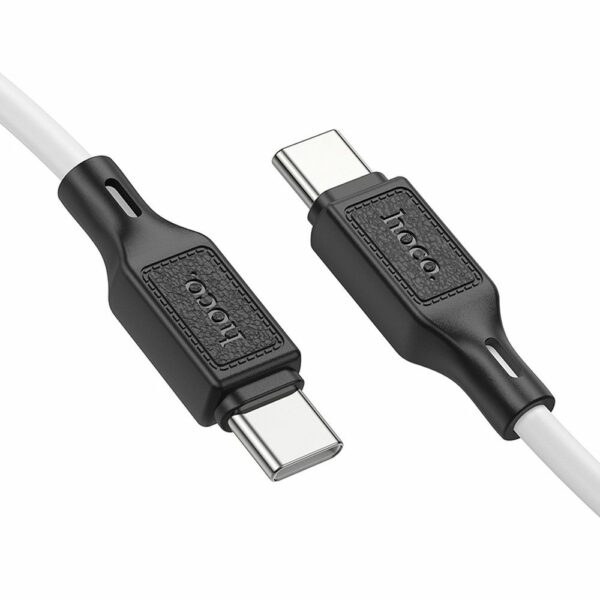 HOCO cable Type C to Type C 3A 60W X90 1 m white