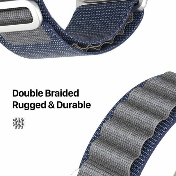 DUX DUCIS strap GS nylon for Apple Watch 42 / 44 / 45 / 49 mm blue