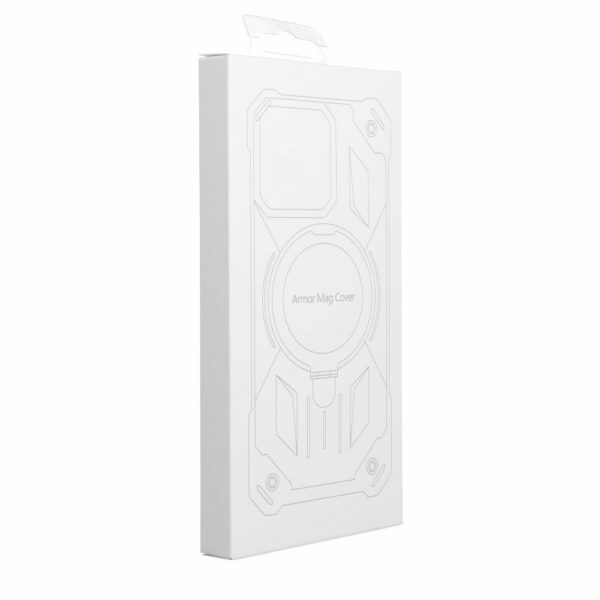 ARMOR MAG COVER case compatible with MagSafe for IPHONE 12 / 12 Pro red