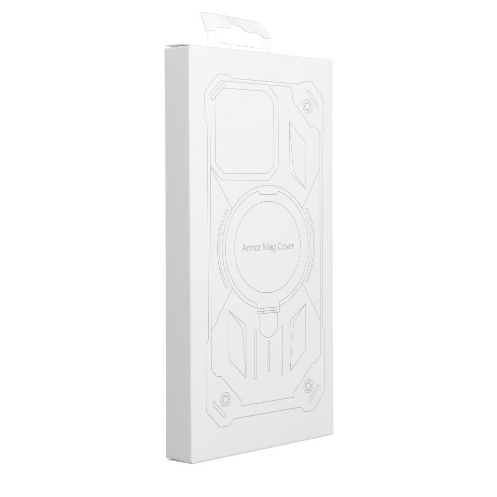 ARMOR MAG COVER case compatible with MagSafe for IPHONE 12 / 12 Pro red