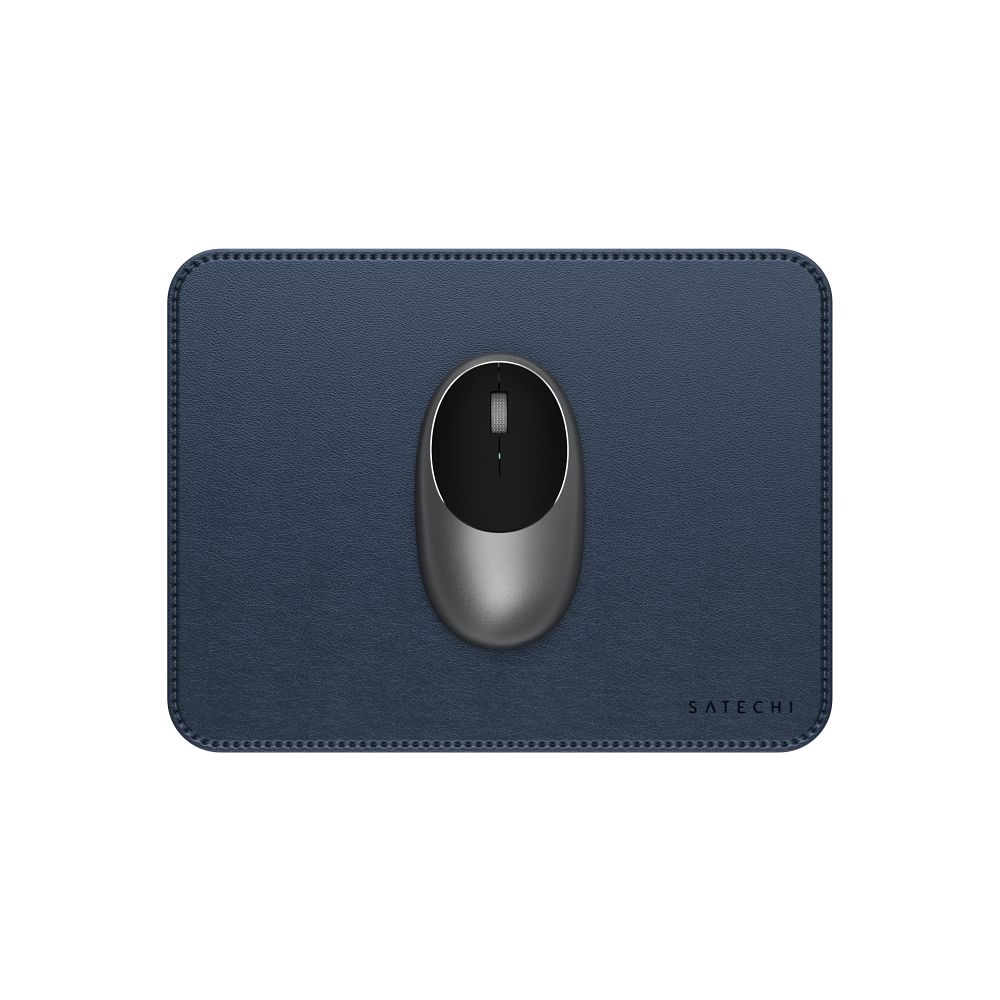 SATECHI vegan leather mouse pad ST-LMPB blue