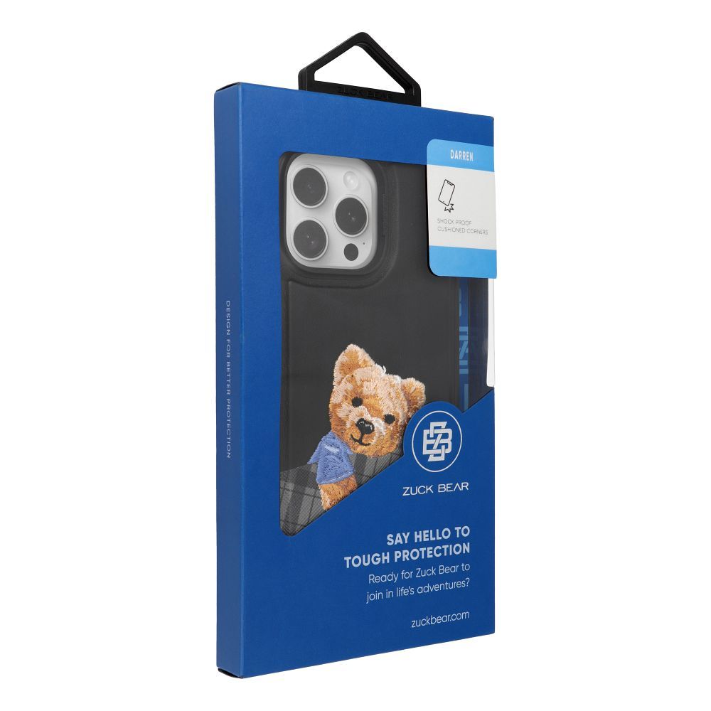 ZUCK BEAR case DARREN compatible with MagSafe 16 Pro black