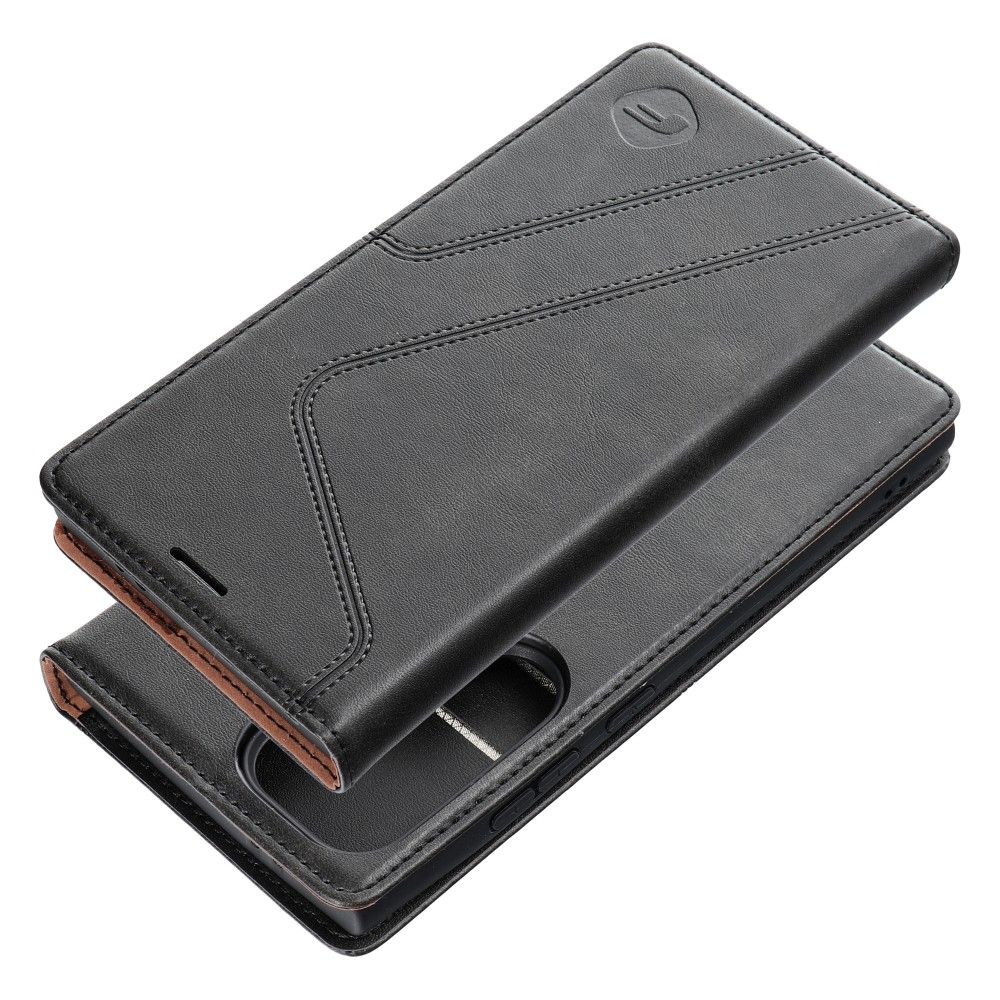 FORCELL F-PROTECT RFID Blocker book case for XIAOMI Redmi Note 14 Pro black