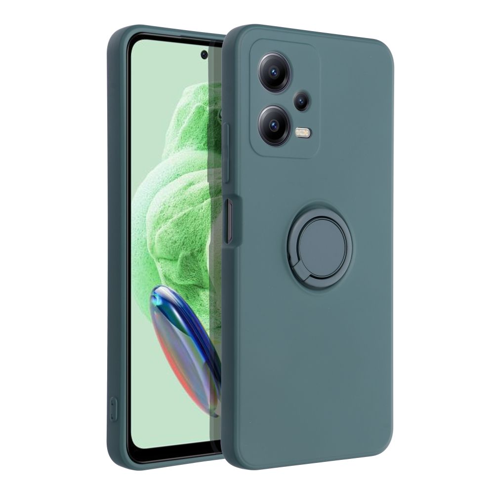 SILICONE RING case for XIAOMI Redmi Note 12 5G green