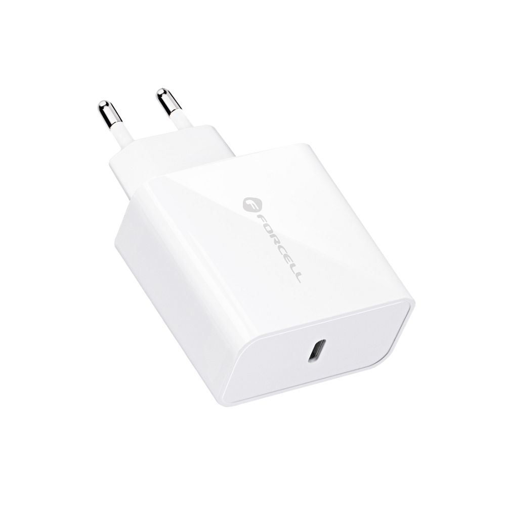 FORCELL F-ENERGY TFK-TC-45WPD travel charger Type C PD QC4.0 3A 45W white