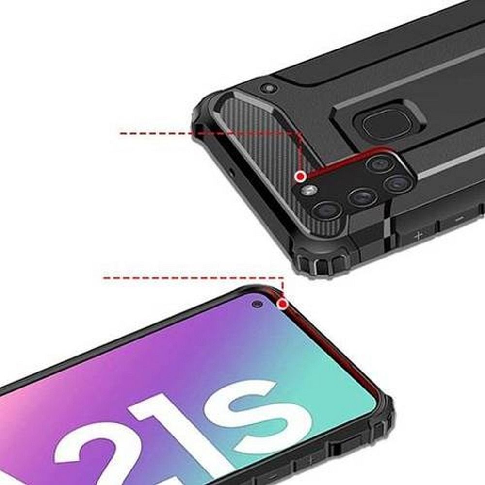 b7d74309625cfe96c4bd7bc4687349f0 ARMOR case for SAMSUNG A21S black