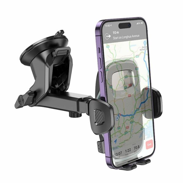 HOCO car holder for windshield / center console H15 dark night black