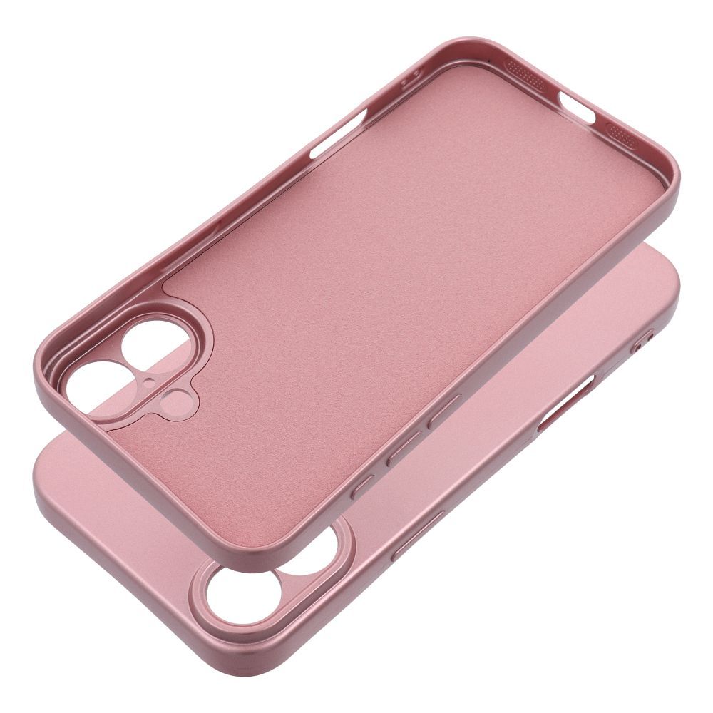METALLIC Case for IPHONE 16 Plus pink