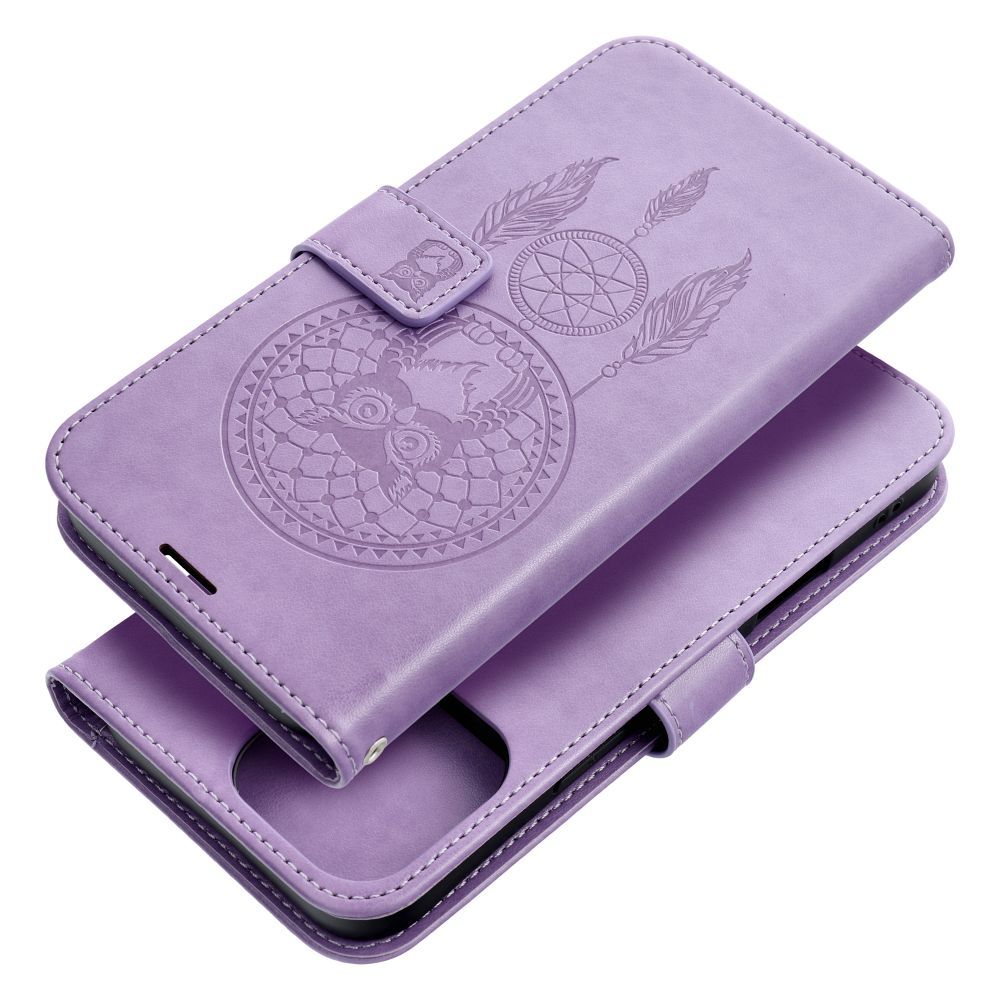 MEZZO Book case for IPHONE 16 Pro Max dreamcatcher purple