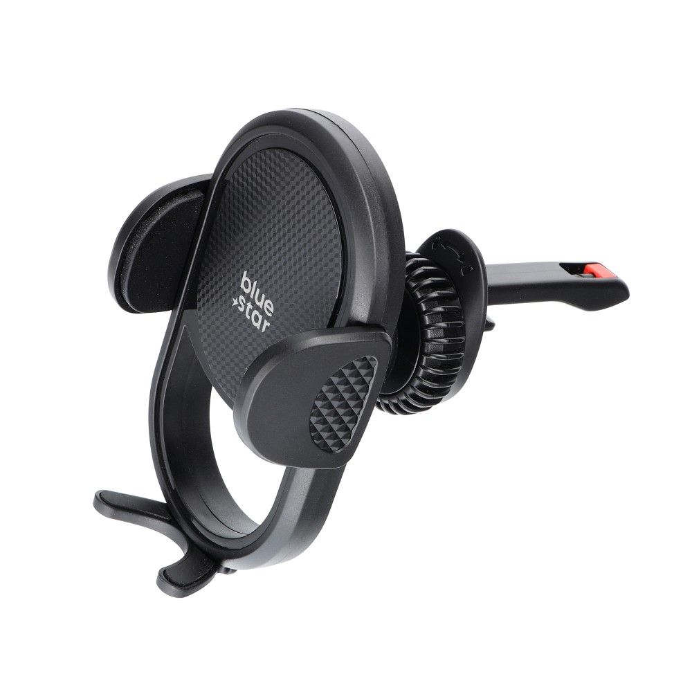 BLUE STAR gravity car holder for air vent SMART LOCK SMILE black