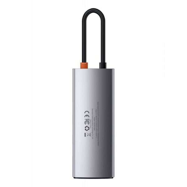 BASEUS adapter HUB 5in1 Type C WKWG020013 0,15 m gray
