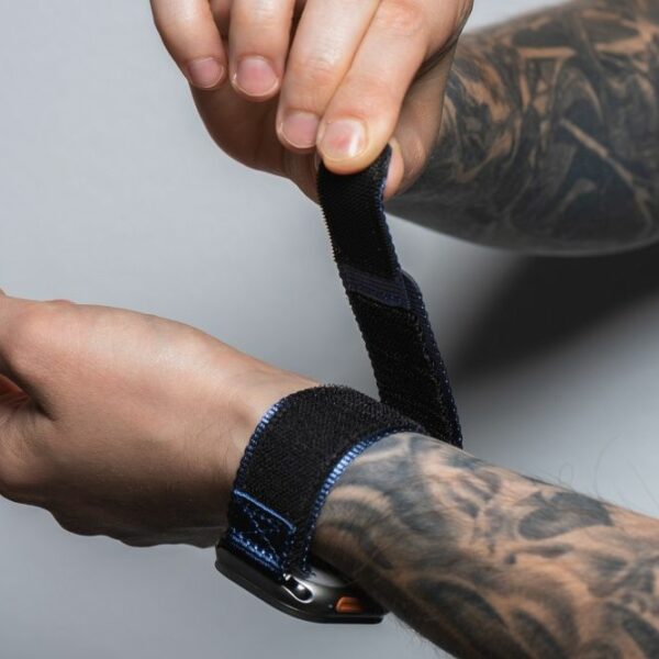 FORCELL F-DESIGN FA05 nylon strap for APPLE Watch 38 / 40 / 41 mm blue