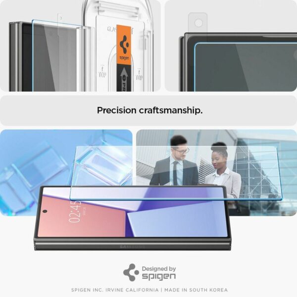 SPIGEN tempered glass GLAS.TR ”EZ FIT” 2-pack for SAMSUNG Z Fold 6 transparent