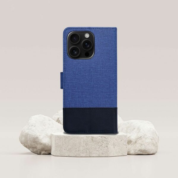GOMMA Book for Xiaomi Redmi Note 14 4G (GLOBAL - 164,84mm x 78,15mm x 8,16mm) blue