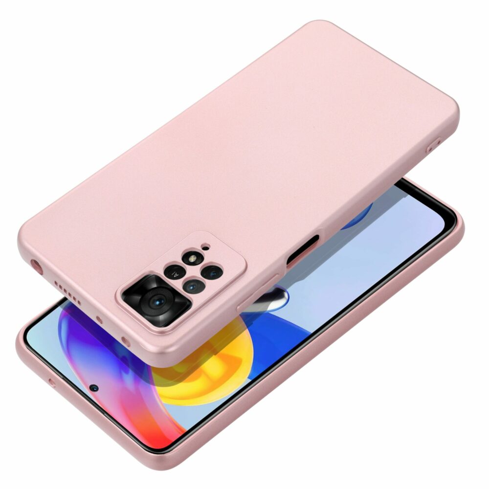 METALLIC Case for XIAOMI Redmi NOTE 14 Pro 5G pink
