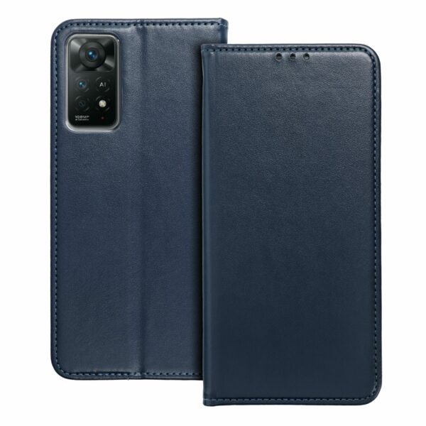 SMART MAGNETO Book case for MOTOROLA EDGE 30 Fusion navy