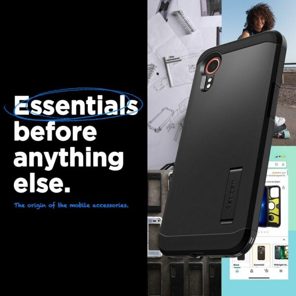 SPIGEN case TOUGH ARMOR for SAMSUNG Xcover 7 black