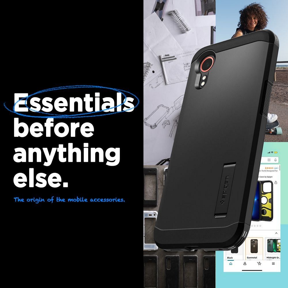 SPIGEN case TOUGH ARMOR for SAMSUNG Xcover 7 black