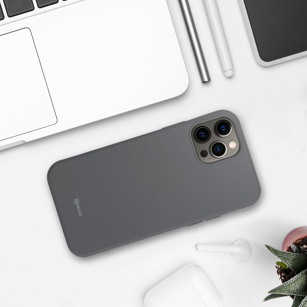 bae38f48a8b9643fcce9d3032a6c43f3 ROAR case COLORFUL JELLY for IPHONE 16 Plus grey