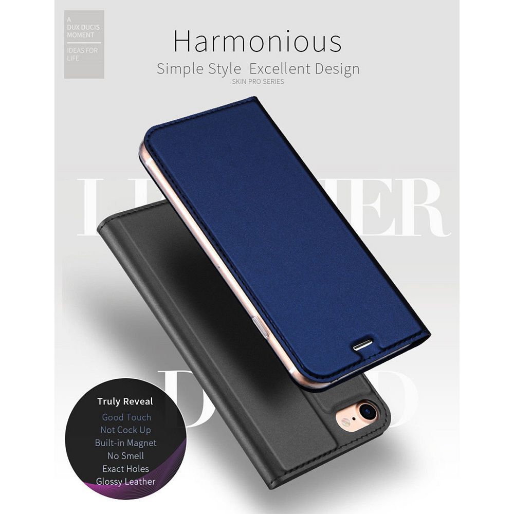 DUX DUCIS wallet case SKIN PRO for SAMSUNG A25 5G black
