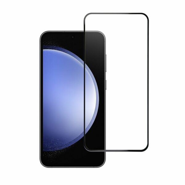 Tempered Glass Blue Star - SAMSUNG Galaxy S23 FE Full Face (full glue/case friendly) - black Tempered Glass Blue Star