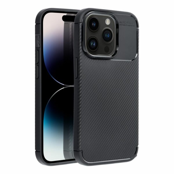 Case CARBON PREMIUM for IPHONE 16 black
