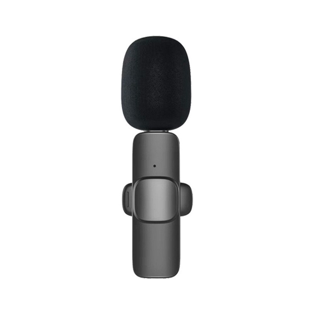 Wireless lavalier microphone Lightning double (2 in set) K1 black