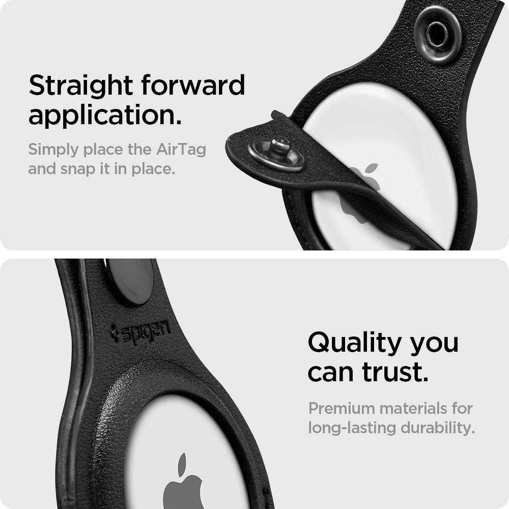 SPIGEN case VALENTINUS for APPLE AIRTAG black