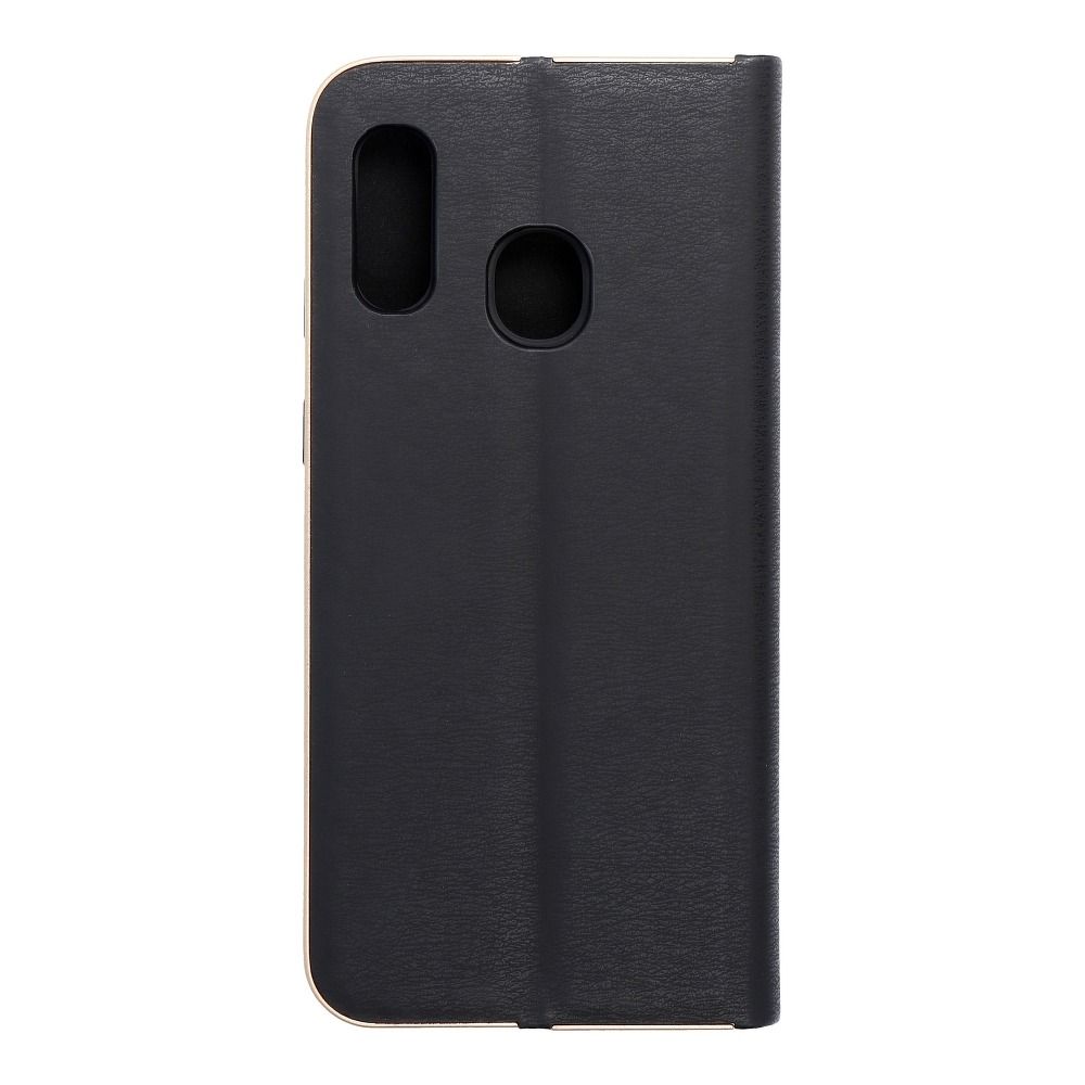 bc59d8970a461b3c454ac91b01c7b696 LUNA Book Gold for SAMSUNG A20e black