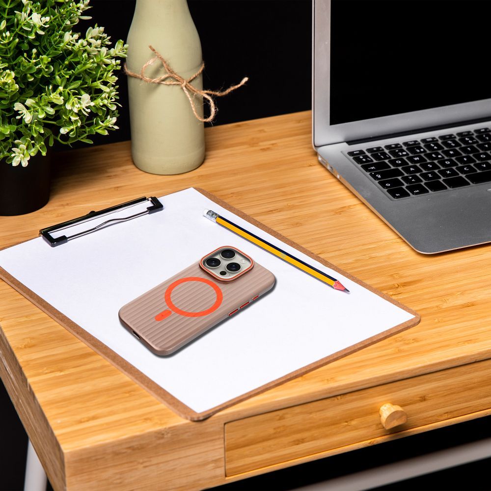 Case SIMPLY compatible with MagSafe for IPHONE 13 Pro Max titanium desert