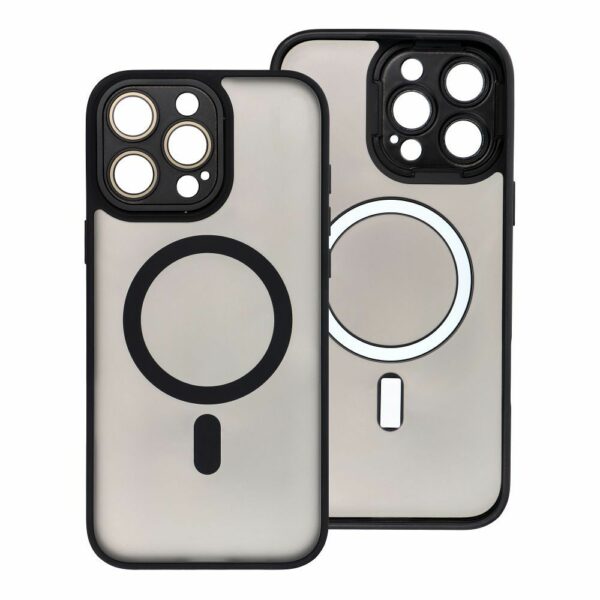 VARIETE MAG COVER Case compatible with MagSafe for IPHONE 14 PRO MAX black