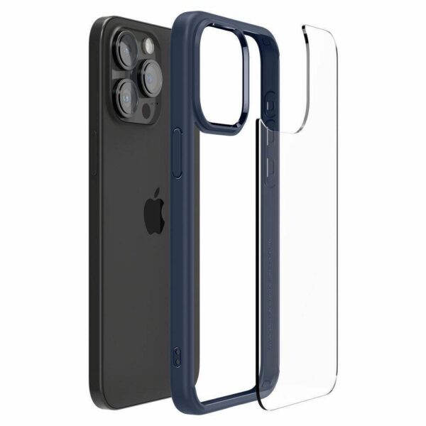 SPIGEN case ULTRA HYBRID for IPHONE 16 Pro Max navy blue