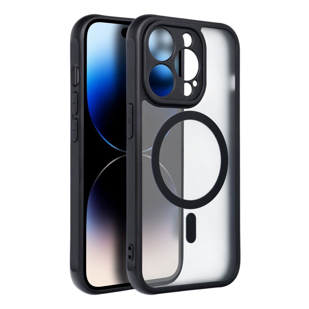 FULL MATTE MAG COVER case compatible with MagSafe for IPHONE 14 Pro black