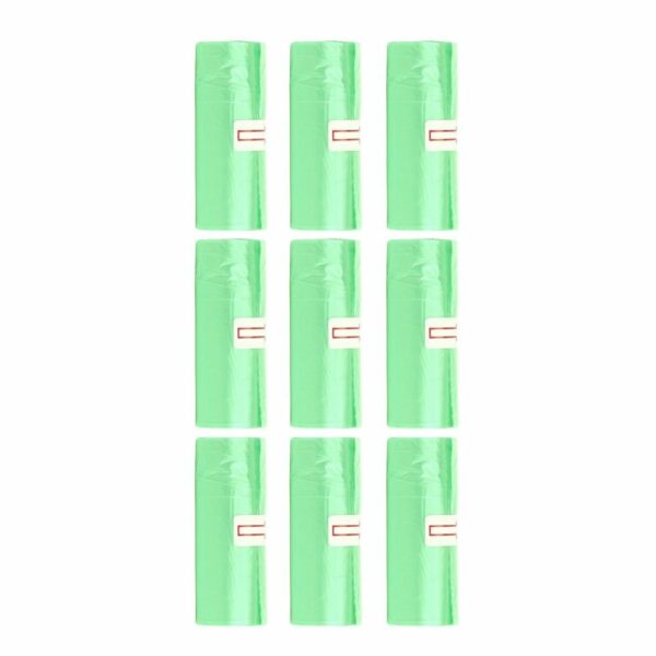 Plastic bags for dog excrement STRONG 8 rolls 120 pcs RC-K-777 green
