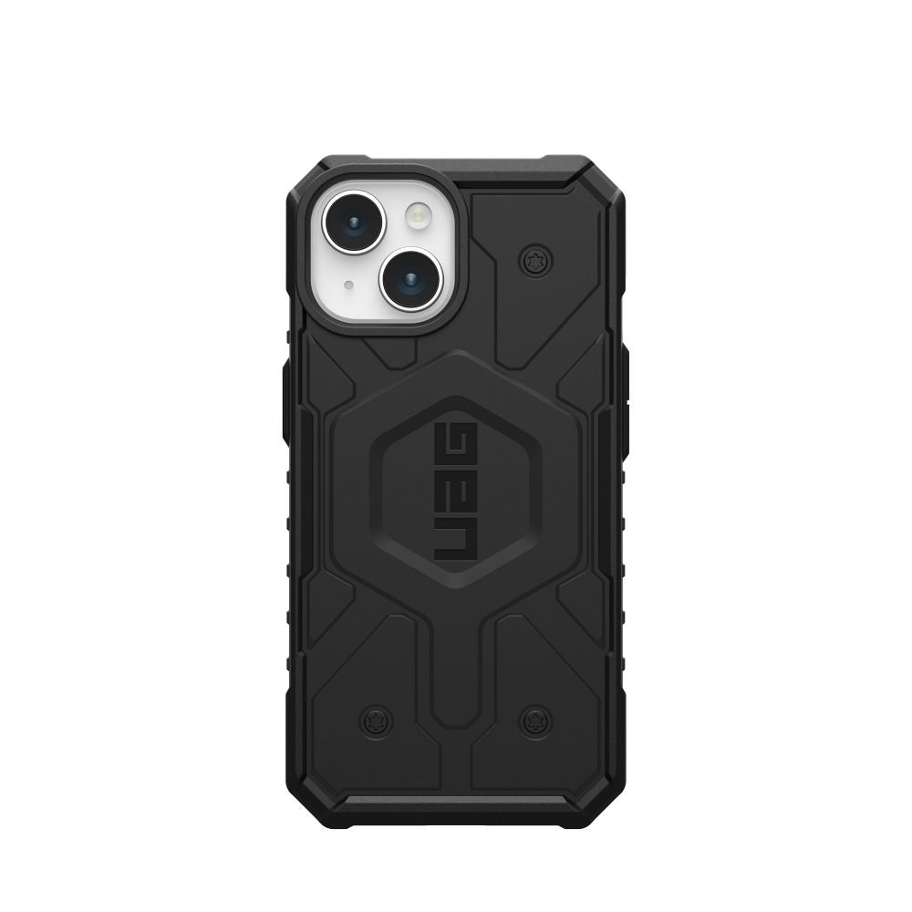 UAG Urban Armor Gear case PATHFINDER compatible with Magsafe for IPHONE 15 black