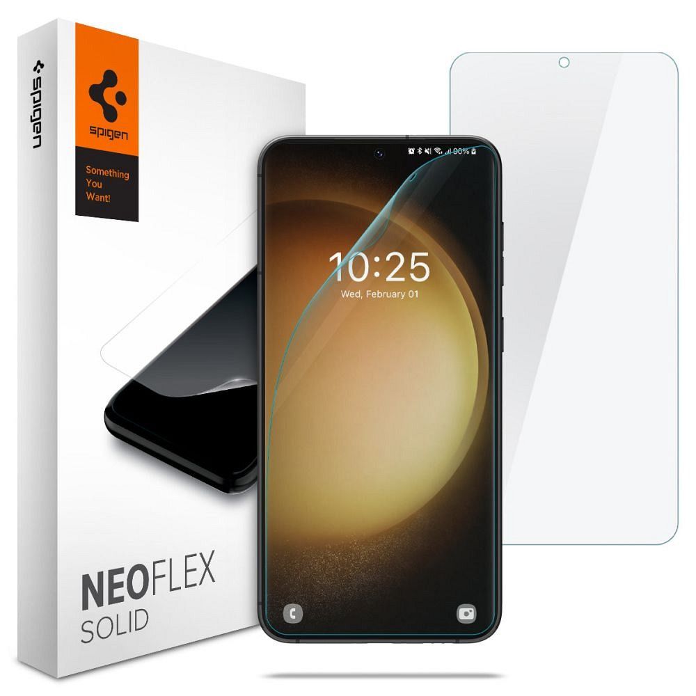 bd23b7ef7c03129cc303cbb2ee980646 SPIGEN hydrogel protector Neo Flex for SAMSUNG S23 2-pack transparent